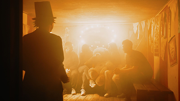 Прятки в темноте все любят клоунов